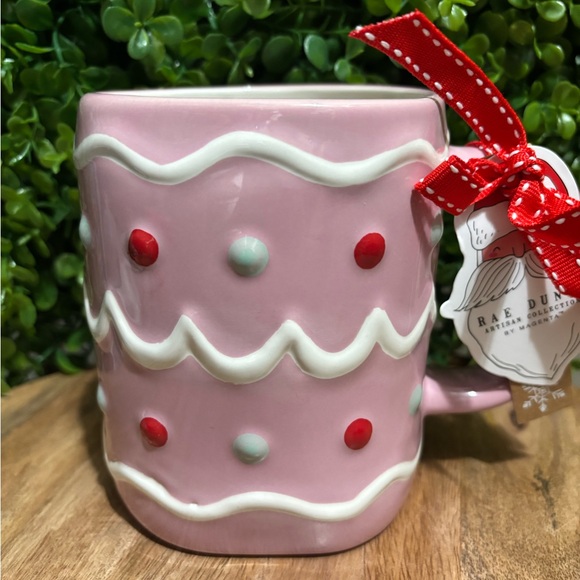 Rae Dunn Other - Rae Dunn NWT  Pink Polka Dot Mug